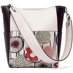 BROMEN Handbag Bucket Bag Vegan Leather Purse NWT‎